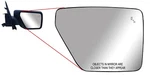 Passenger Right Mirror Glass Heated With Blis 2021 To 2026 Ford F-150 New. Price: $25.99.