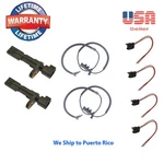 4 Abs Wheel Speed Sensor Front Rear Right & Left Connectors Fit: Nitro Liberty New. Price: $43.50.
