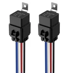 Gebildet 2PCS 40/30 Amp Waterproof Relay Switch 12AWG Harness Set With Built-in New. Price: $19.48.