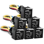 Gooacc 6 Pack Automotive Relay, And Harnesses New. Price: $22.31.