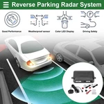 Vehicle Reverse Backup Radar System Rear 2 Parking Sensors New. Price: $27.64.