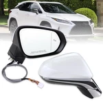 Right Passenger Side Mirror Compatible With 2016-2022 Lexus RX350 RX450H 2018... New. Price: $234.38.