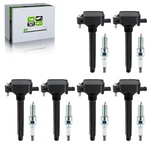 UF648 Ignition Coils Spark Plugs For Chrysler 200 300 Town Country Dodge Aven... New. Price: $120.49.