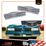 For 81-88 Oldsmobile Cutlass Supreme Clear Front Bumper Parking Signal Lights 2X New. Price: $94.99.