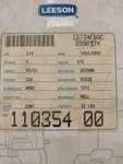 Leeson 3/4HP Motor 110354.00 New!!. Price: $230.00.