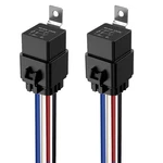 Gebildet 2PCS 40/30 Amp Waterproof Relay Switch 12AWG Harness Set With Built-... New. Price: $28.49.