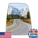 Aeagle Passenger Right Side Upper Rearview Convex Heated Mirror Glass New. Price: $23.76.