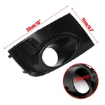 KH866 1 Pair Car Fog Light Cover Front Bumper Replacement Compatible Black New. Price: $55.51.