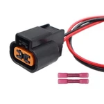 Lizapus 2-PIN Fog Lamp Light Connector Pigtail Plug Compatible With Kia New. Price: $24.29.