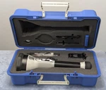 Reva Ri 2400 The Long Arm Distance Flashlight + Charger & Case Dead Battery Used. Price: $249.99.