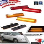 Amber/red Full Led Side Marker Lights For 95-01 Chevy Lumina & 95-99 Monte Carlo New. Price: $49.99.