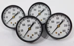 Lot Of Each Usg Gauges 0-300 Psi 1/4" Npt Connection Backside Face 2" New. Price: $36.49.