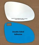 502RC Mirror Glass + Full Adhesive For Vw Jetta Passat Eos Gti Rabbit Right Side New. Price: $19.40.
