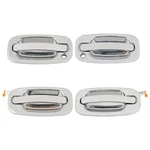 Deal Chrome Exterior Door Handle, 4PCS Left+right Front+rear Side, Compatible... New. Price: $101.99.
