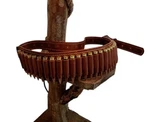 Handmade Leather Cartridge Belt Bandolier 2 Ply Sewing Personalizable New. Price: $119.00.