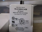 Macromatic Tr 51668 438 Single Function Time Delay Relay New. Price: $14.99.