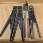 Asst. 4 Set Hand Crimp Burndy Hytool Amp Midland Ross H-13 All Used. Price: $220.00.