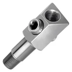 Oil Pressure Sensor Thread Adapter 1/8-27 Npt Ports For Gm Chevy 305/350 New. Price: $23.66.