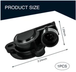 Car Accelerator Pedal Fuel Idlecontrol Valve Sensor Tps Throttle Position New. Price: $25.00.
