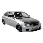 For Honda Civic 96-98 Duraflex C-1 Style Fiberglass Front Bumper Cover Unpainted New. Price: $188.00.