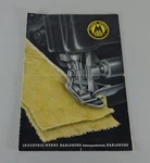 Brochure Iwk Mauser Sewing Machine Program Stand 04/1950 Used. Price: $46.24.