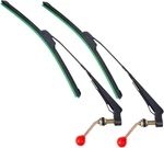 Utv Wiper Kit Hand Operated Manual Windshield Compatible With Polaris New. Price: $28.85.