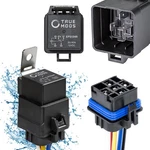 True Mods Pack 5-PIN 12V Bosch Style Waterproof Relay Kit Harness New. Price: $15.29.