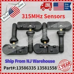 Us Stock (4PCS) Tire Pressure Sensor Tpms For Gm Chevy 315MHZ System 13586335 New. Price: $24.43.