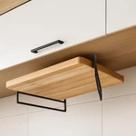 Under Cabinet Metal Cutting Board Rack - 2 Layer Vertical & Horizontal Hanger... New. Price: $32.40.