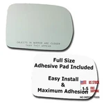 Mirror Glass + Full Size Adhesive Pad For 1999-2004 Honda Odyssey Passenger New. Price: $32.59.