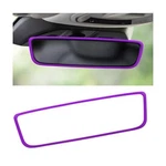 Car Mirror Protector Frame, Silicone Automotive Purple New. Price: $7.75.