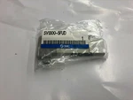 New Smc SV1300-5FUD Valve, Dbl Sol, Plug-in, SV1000 Solenoid 5-PORT. Price: $60.00.
