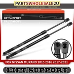 2PCS Rear Tailgate Lh & Rh Lift Support Shock Struts For Nissan Murano 2015-2021 New. Price: $32.38.
