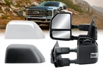 Driver Left Side Door Towing Mirror 21-26 Ford F-150 250 350 450 550 New. Price: $235.99.