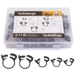 60-PCS Heavy Duty Speedy Double Snap Grip Nylon Plastic Hose Clamps 8 Sizes Set New. Price: $26.99.