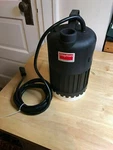 Dayton 3YU55 Submersible Pump New. Price: $82.00.