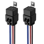 Gebildet 40/30 Amp Waterproof Relay Switch 12AWG Harness Set 4PIN-12V-2PCS New. Price: $19.75.