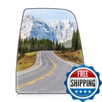 Aeagle Passenger Right Side Upper Rearview Convex Heated Mirror Glass New. Price: $21.92.