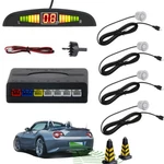 Car Reverse Backup Rear Buzzer Radar System Kit Parking Sensors Alarm Silver Usa New. Price: $14.99.