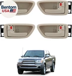 Interior Door Handles Set W/ Bezel (4PCS), Compatible With 2000-2007 Toyota Aval New. Price: $40.98.
