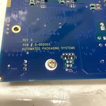 Automated Packaging Systems Pcb 3-002003 Rev I/o Interface Board. T-565 Used. Price: $599.99.