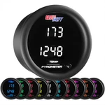 Glowshift Dual Digital Egt Pyro & Temperature Gauge Kit W/ Sensor, 10 Color New. Price: $199.99.