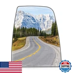 Aeagle Passenger Right Side Upper Rearview Convex Heated Mirror Glass New. Price: $23.34.