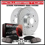 Powerstop Z23 Front Slotted Rotor & Brake Pad Kit For 2019-2022 Lexus ES300H New. Price: $284.04.