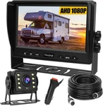 Ahd 7'' 1080P Backup Camera System With Night Vision For Trucks & Rvs New. Price: $113.99.