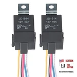 Gtiwung Pack 12V 40A Car Relay Harness 5 Pin Spdt With Color-labeled Wires New. Price: $15.37.