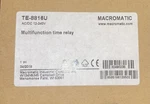 Macromatic TE-8816U Time Delay 12 To 240VAC/DC 15A New. Price: $62.00.