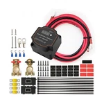 Battery Isolator 12V With 16.4FT 7AWG Cable Kit, 140AMP Split Charge Relay Ki... New. Price: $93.20.