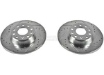 Powerstop For 06-09 Audi A3 Rear Evolution Drilled & Slotted Rotors Pair New. Price: $167.88.