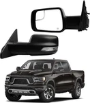 Dasbecan Left Driver Side Mirror Compatible With L-14PIN, Black Texture New. Price: $236.04.